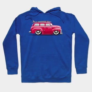 Cartoon retro van Hoodie